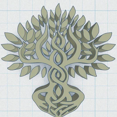 Celtic / Norse - Mặt Dây Chuyền Cây Sự Sống 37