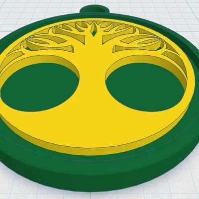 Mặt Dây Chuyền Cây Sự Sống Celtic / Bắc Âu 36