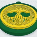 Mặt dây chuyền Cây Sự Sống Celtic / Bắc Âu 35 - Thumbnail 1