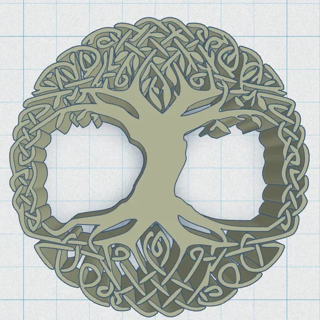 Mặt Dây Chuyền Cây Sự Sống Celtic / Norse 32 - Image 3