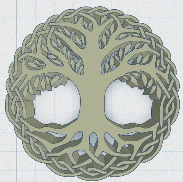 Celtic / Norse - Mặt Dây Chuyền Cây Sự Sống 34 - Image 3
