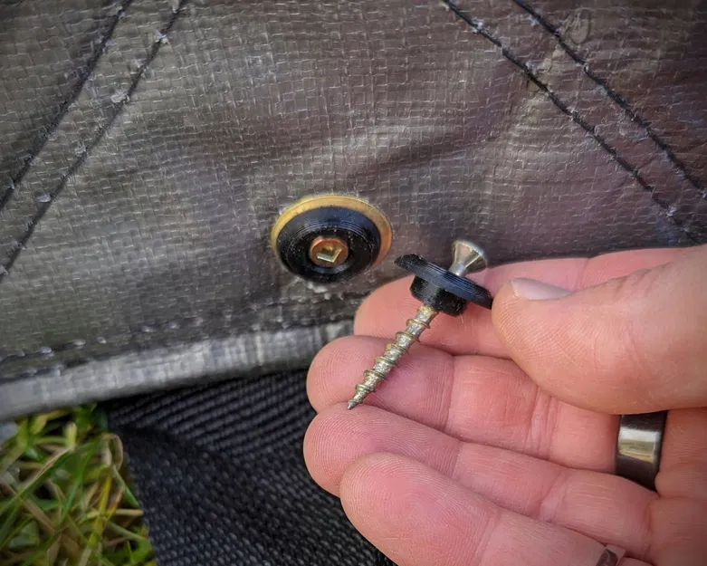 Vòng đệm bậc thang giữ khoen bạt - Image 1