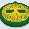 Mặt Dây Chuyền Cây Sự Sống Phong Cách Celtic / Bắc Âu 28 - Thumbnail 1