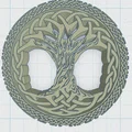 Mặt Dây Chuyền Cây Sự Sống Phong Cách Celtic / Bắc Âu 27 - Thumbnail 2