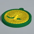 Mặt dây chuyền Cây Sự Sống Phong Cách Celtic / Bắc Âu 26 - Thumbnail 2