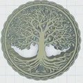 Mặt dây chuyền Cây Sự Sống Phong Cách Celtic / Bắc Âu 26 - Thumbnail 3