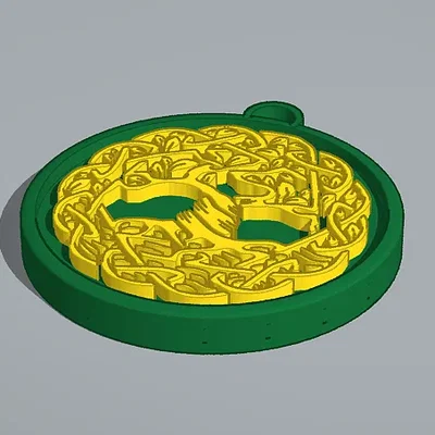 Mặt Dây Chuyền Cây Sự Sống Celtic / Norse 25