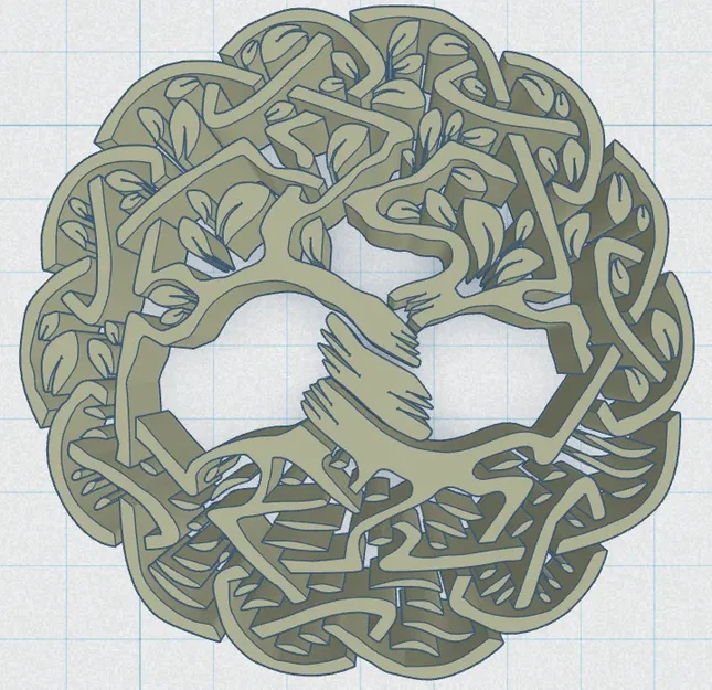 Mặt Dây Chuyền Cây Sự Sống Celtic / Norse 25 - Image 3
