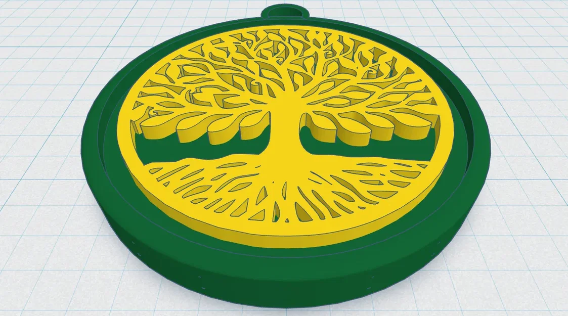 Celtic/Norse - Tree Of Life Pendent 24 - Image 1