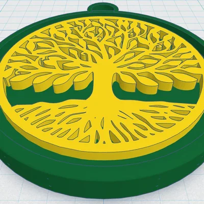 Celtic/Norse - Tree Of Life Pendent 24