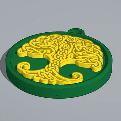 Mặt Dây Chuyền Cây Sự Sống Celtic / Norse 23