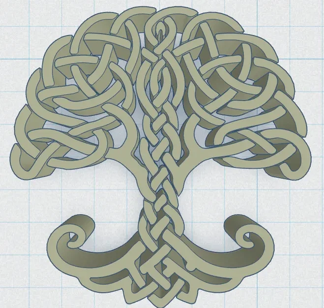 Mặt Dây Chuyền Cây Sự Sống Celtic / Norse 23 - Image 3