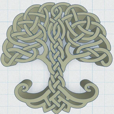 Mặt Dây Chuyền Cây Sự Sống Celtic / Norse 23