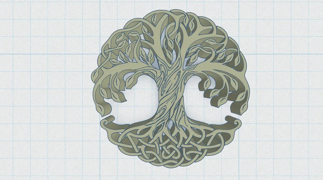 Mặt Dây Chuyền Cây Sự Sống Celtic / Norse 22 - Image 3