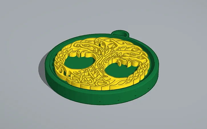 Mặt Dây Chuyền Cây Sự Sống Celtic / Norse 15 - Image 3