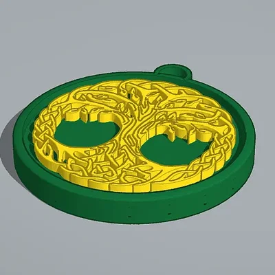 Mặt Dây Chuyền Cây Sự Sống Celtic / Norse 15