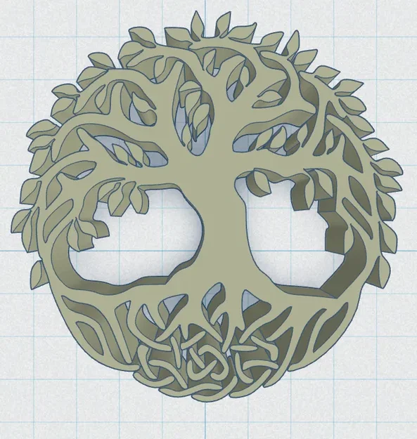 Mặt Dây Chuyền Cây Sự Sống Celtic / Norse 14 - Image 2