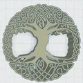 Mặt Dây Chuyền Cây Sự Sống Phong Cách Celtic / Bắc Âu 17 - Thumbnail 3