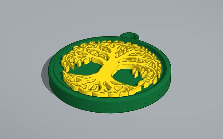 Mặt Dây Chuyền Cây Sự Sống Celtic / Norse 11 - Image 2