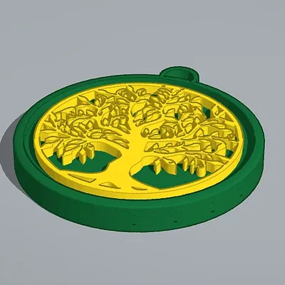 Mặt Dây Chuyền Cây Sự Sống Celtic / Norse 6