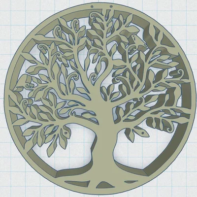 Mặt Dây Chuyền Cây Sự Sống Celtic / Norse 6