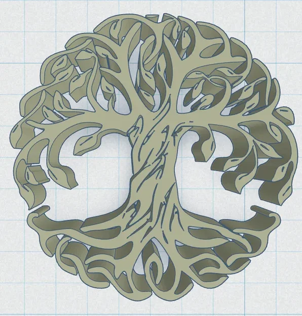 Mặt Dây Chuyền Cây Sự Sống Celtic / Norse 13 - Image 3