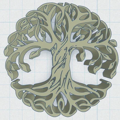 Mặt Dây Chuyền Cây Sự Sống Celtic / Norse 13