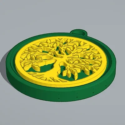Celtic / Norse - Mặt Dây Chuyền Cây Sự Sống 7