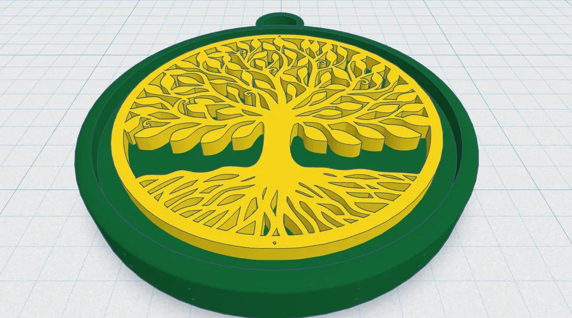 Celtic/Norse - Tree Of Life Pendent 10 - Image 1