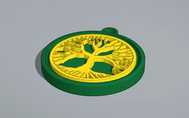 Mặt Dây Chuyền Cây Sự Sống Celtic / Norse 1 - Image 2