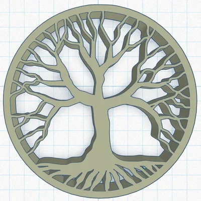 Mặt Dây Chuyền Cây Sự Sống Celtic / Norse 1