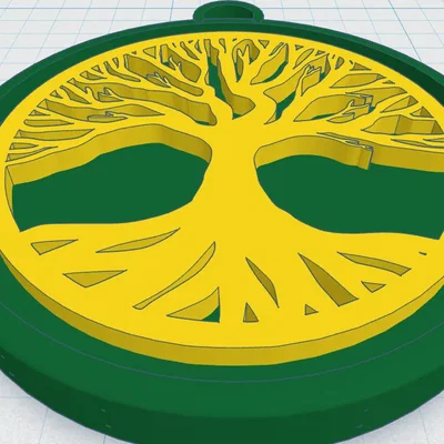 Celtic/Norse - Tree Of Life Pendent 2