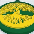 Mặt dây chuyền Cây Sự Sống Celtic / Norse 9 - Thumbnail 1