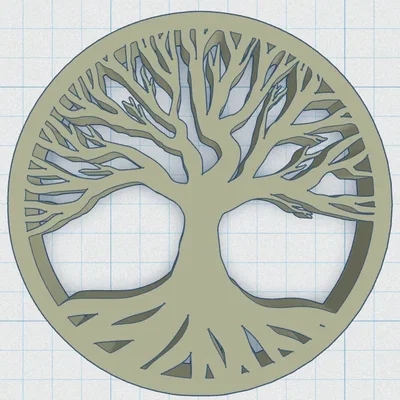 Celtic/Norse - Tree Of Life Pendent 2
