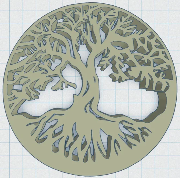 Mặt dây chuyền Cây Sự Sống Celtic / Norse 9 - Image 3