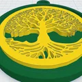 Celtic / Norse - Mặt Dây Chuyền Cây Sự Sống 8 - Thumbnail 1