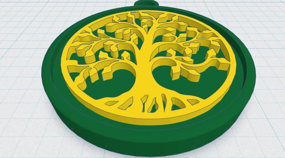 Celtic/Norse - Tree Of Life Pendent 3 - Image 1