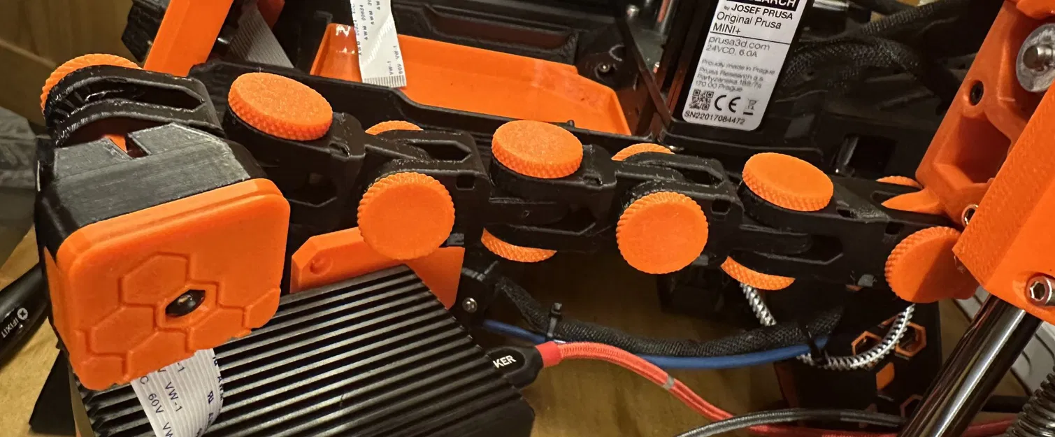 Giá đỡ PiCam V3/Prusa MK4/Geekworm RPi4 Supercut Khớp Nối Của Sneaks - Image 1