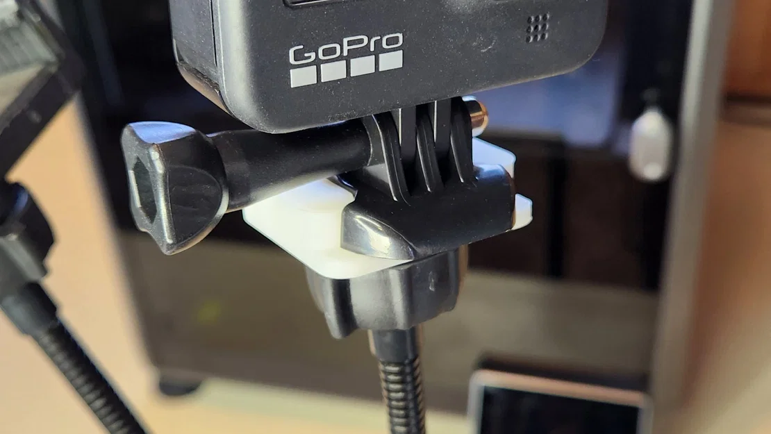 Gắn GoPro Lên Đèn Ring Light Vivitar Bằng Ball Mount - Image 5