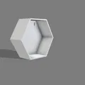 Kệ Treo Tường Hình Lục Giác - Thumbnail 1