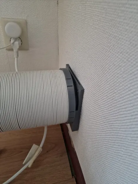 Đế gắn ống máy lạnh vào tường cho lỗ 11cm (kích cỡ ống thoát nước) - Image 1