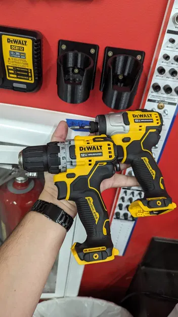 12v Dewalt Drill and Impact Wall Holders - Image 1