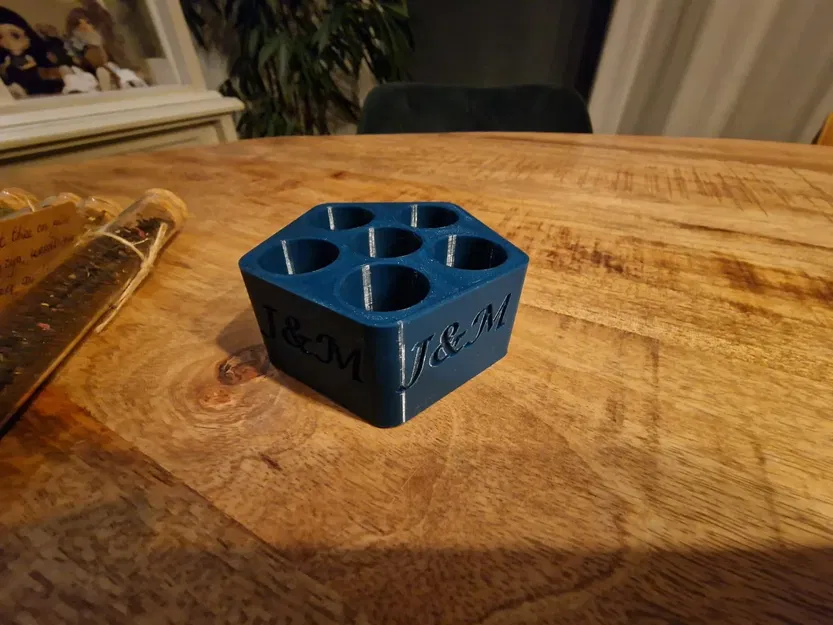 Đế Đựng Lọ Hình Ngũ Giác - Image 1