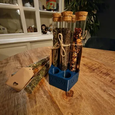 Đế Đựng Lọ Hình Ngũ Giác