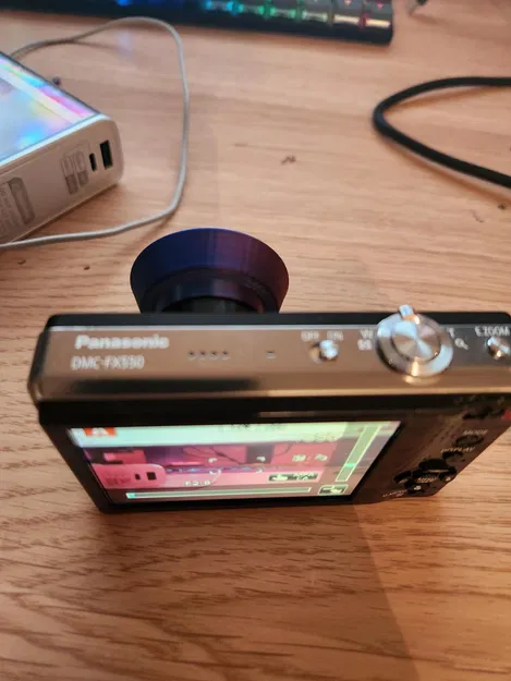 Filter adapter for Panasonic lumix camera 30mm lens or filter - Image 1