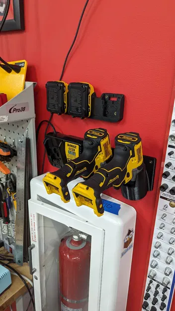 12v Dewalt Drill and Impact Wall Holders - Image 2