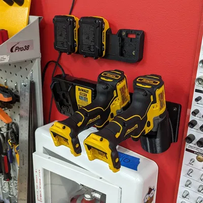 12v Dewalt Drill and Impact Wall Holders
