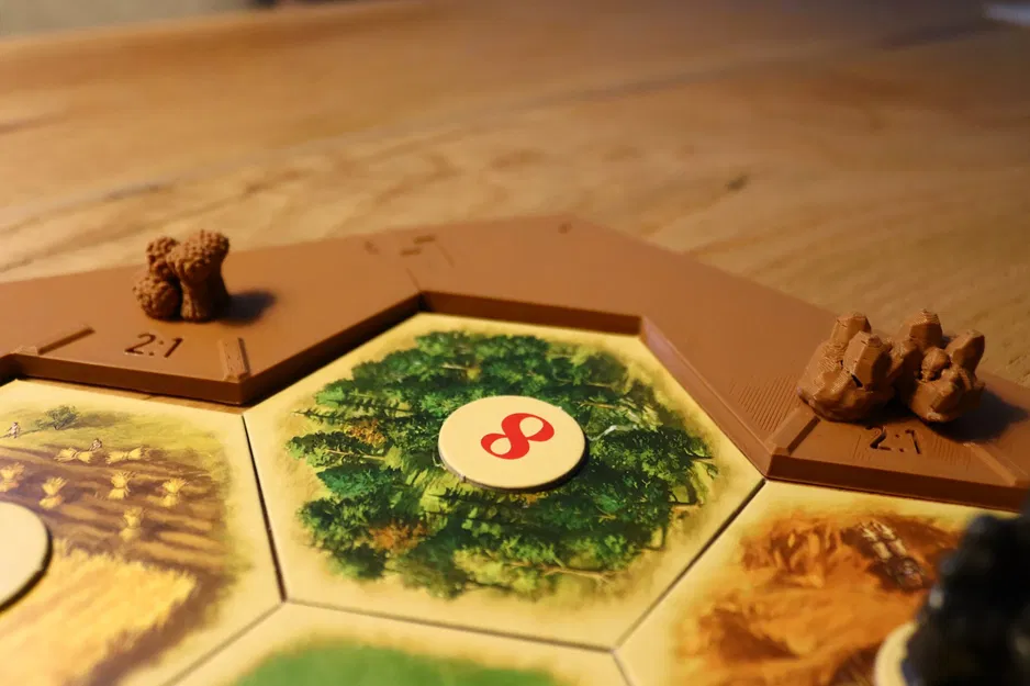 Catan - Frame and Full Settlers Set - Image 1