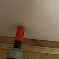Bathroom door vent (also Ikea Lack throug-hole) - Thumbnail 3