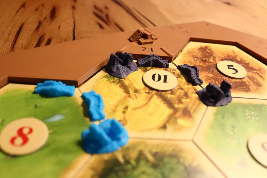 Catan - Frame and Full Settlers Set - Image 2